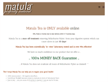 Tablet Screenshot of matulatea.com